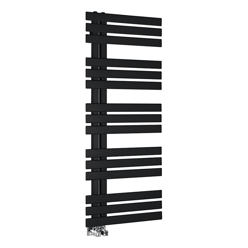 Sapho - Badkamerradiator SILVANA 561 W / 230 V 50 x 123 cm mat zwart