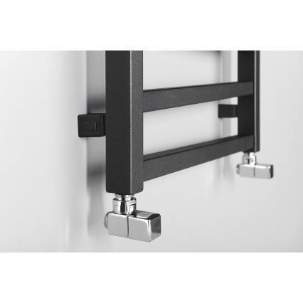 Sapho - Badkamerradiator ZIG 110x50 cm antraciet