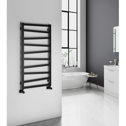 Sapho - Badkamerradiator ZIG 110x60 cm zwart
