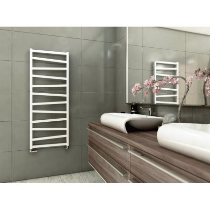 Sapho - Badkamerradiator ZIG 133x50 cm wit