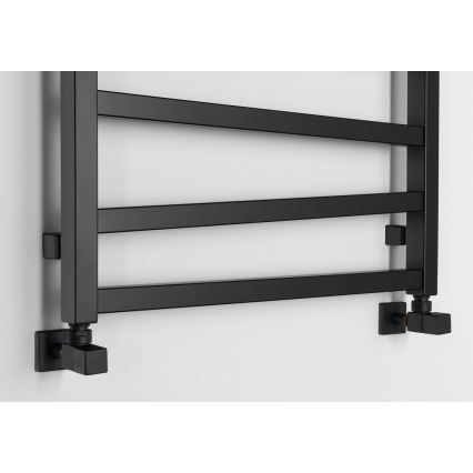 Sapho - Badkamerradiator ZIG 133x60 cm zwart