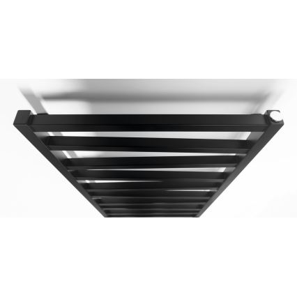Sapho - Badkamerradiator ZIG 133x60 cm zwart