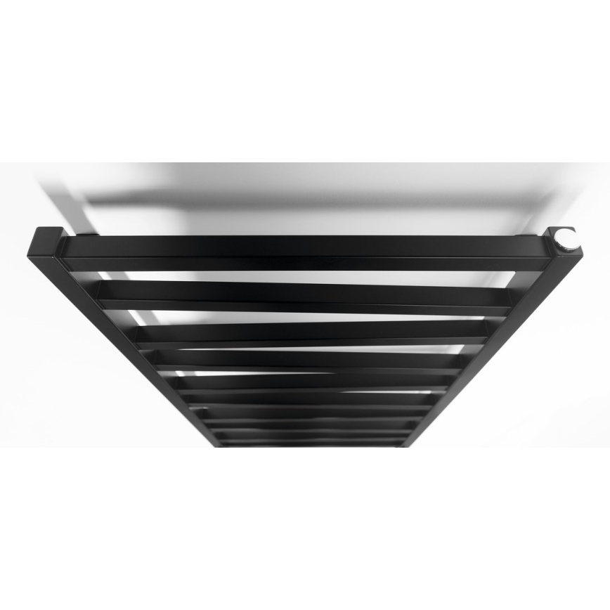 Sapho - Badkamerradiator ZIG 133x60 cm zwart