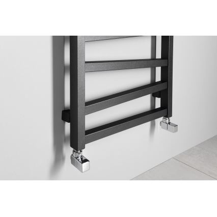 Sapho - Badkamerradiator ZIG 582W/230V 50x157 cm antraciet
