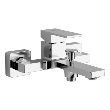 Sapho - Badkraan CUBEMIX glanzend chroom