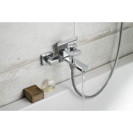 Sapho - Badkraan CUBEMIX glanzend chroom