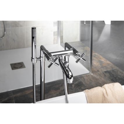 Sapho - Badmengkraan AXIA RETRO glanzend chroom
