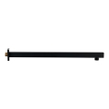 Sapho - Douche arm hoekig 40 cm mat zwart