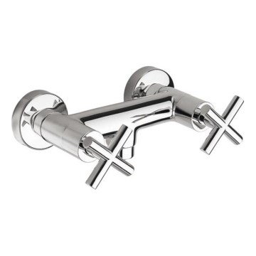 Sapho - Douchekraan AXIA RETRO hoogglans chroom