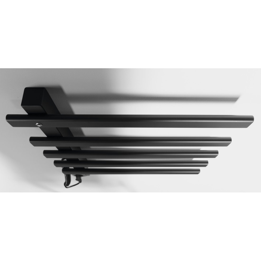 Sapho - Elektrische handdoekdroger ELCOR 63W 48x52 cm mat zwart