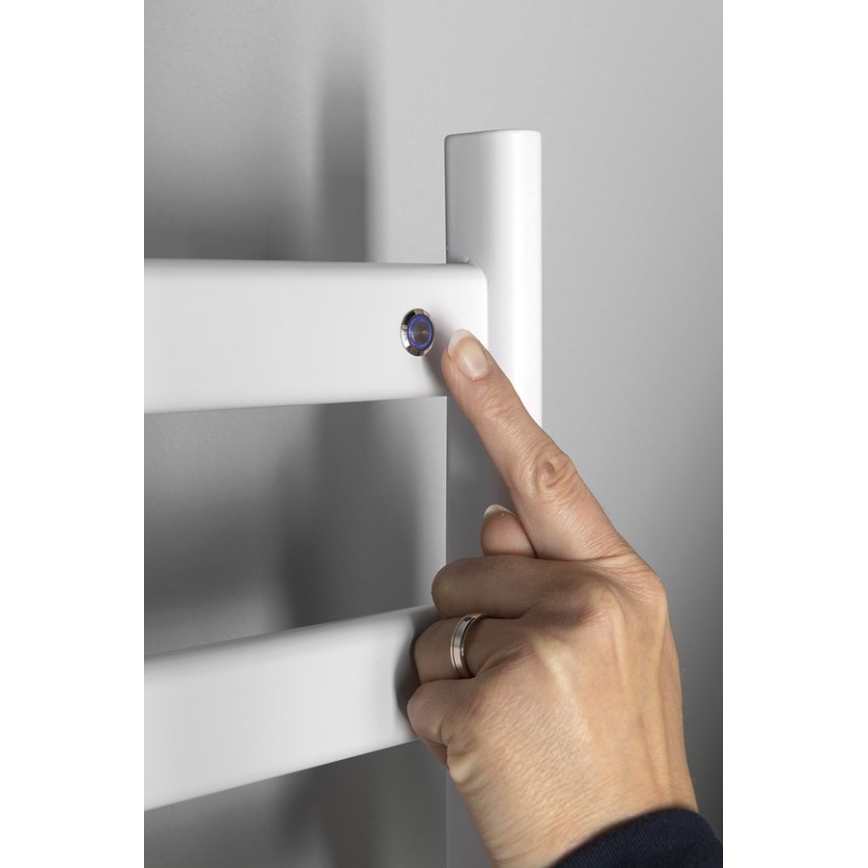 Sapho - Elektrische handdoekdroger ELIAS 105W 73x49 cm mat wit