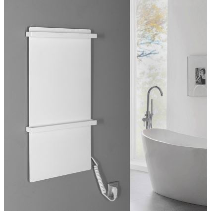 Sapho - Elektrische handdoekdroger ELMIS 120W 80x40 cm mat wit