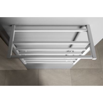 Sapho - Elektrische handdoekdroger ELZOR 60W 47x50 cm mat wit