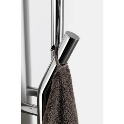 Sapho - DUOPASSO elektrische handdoekdroger met timer 45W 170x12 cm glanzend chroom