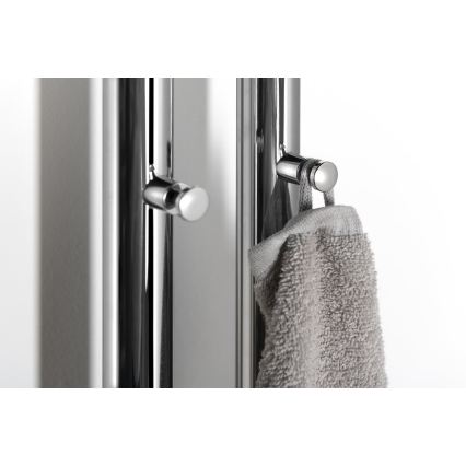Sapho - Elektrische handdoekdroger PAPINADO 40W 120x11 cm glanzend chroom