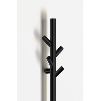 Sapho - Elektrische handdoekdroger PASADOR 30W 150x15 cm mat zwart