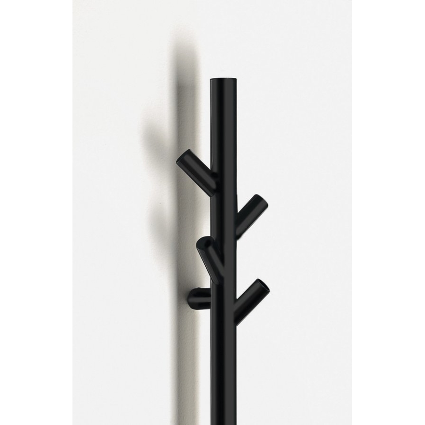 Sapho - Elektrische handdoekdroger PASADOR 30W 150x15 cm mat zwart