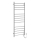 Sapho - Elektrische handdoekdroger REDONDO 130W/230V 150 cm glanzend chroom rechts rond