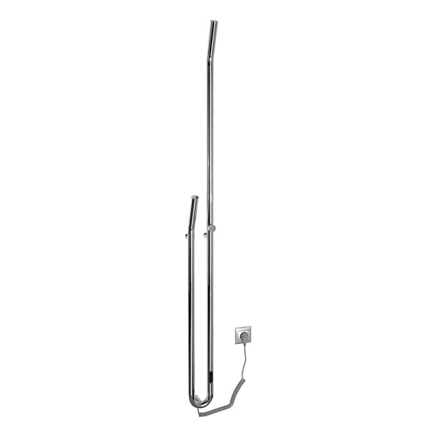 Sapho - Elektrische handdoekdroogrek met een timer DUOPASSO 45W/230V 170 cm glanzend chroom