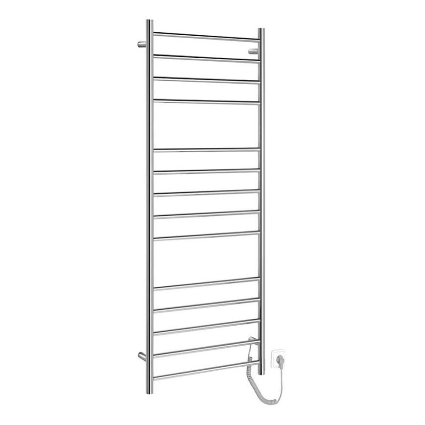 Sapho - Elektrische handdoekhouder REDONDO 130W/230V 150 cm glanzend chroom rond