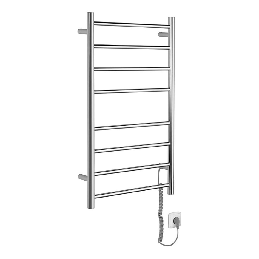 Sapho - Elektrische handdoekhouder REDONDO 75W/230V 90 cm glanzend chroom rond