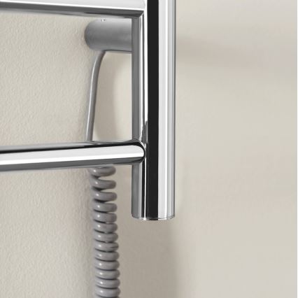 Sapho - Elektrische handdoekhouder REDONDO 75W/230V 90 cm glanzend chroom rond
