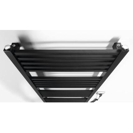 Sapho - Elektrische handdoekradiator METRO-E 400W 106x50 cm mat zwart