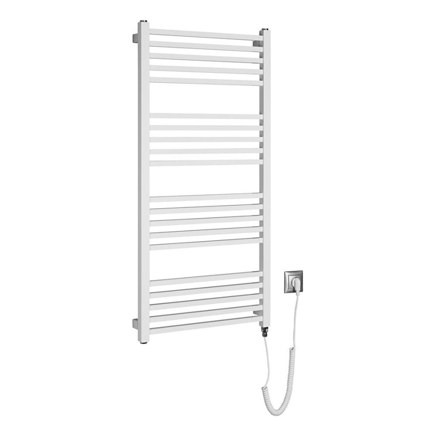 Sapho - Elektrische handdoekradiator METRO-E 400W/230V 50x106 cm wit