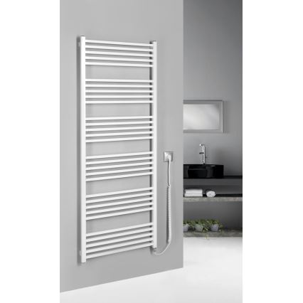 Sapho - Elektrische handdoekradiator METRO-E 800W 162x60 cm wit