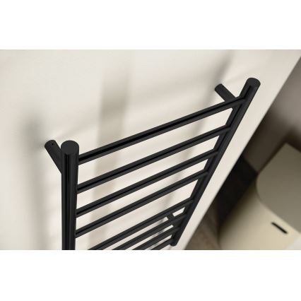 Sapho - Elektrische handdoekradiator REDONDO 75W 90x50 cm mat zwart