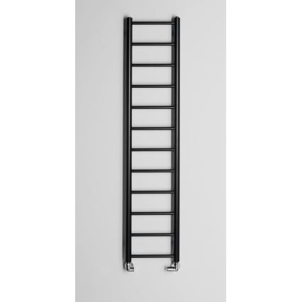 Sapho - Handdoekradiator DINA 278W 30x138 cm mat zwart