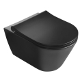Sapho - Hangend toilet AVVA keramiek/zwart