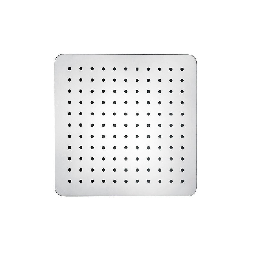 Sapho - Hoofddouche SLIM 25x25 cm gepolijst roestvrij