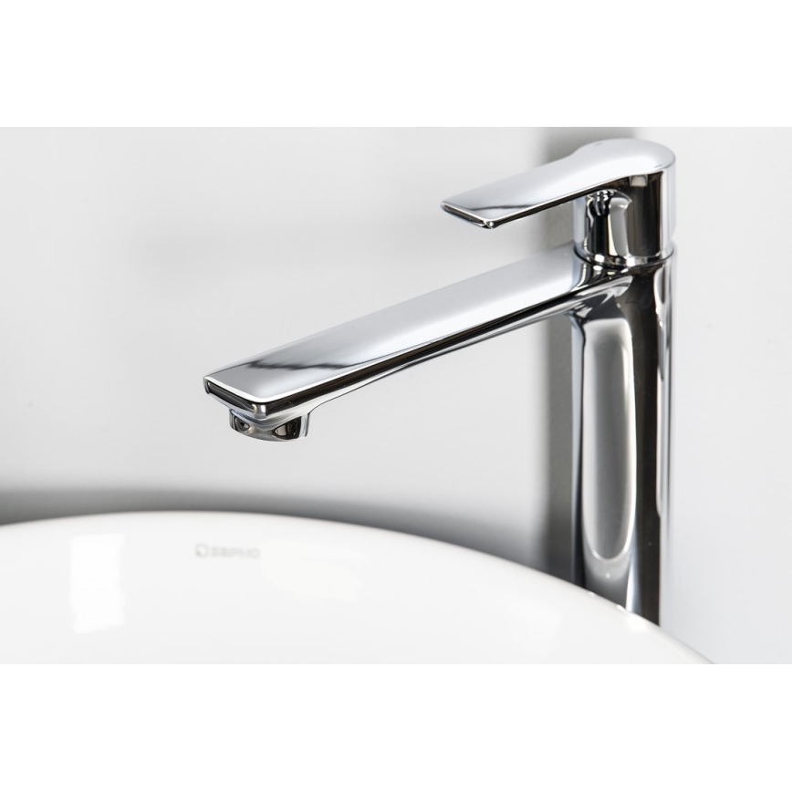 Sapho - Kraan voor wastafel PAX 31,5 cm glanzend chroom