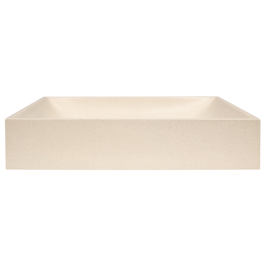 Sapho - Opzetwastafel 58x36 cm beton/beige