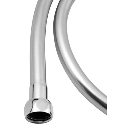 Sapho - SOFTFLEX doucheslang 120 cm metallic zilver