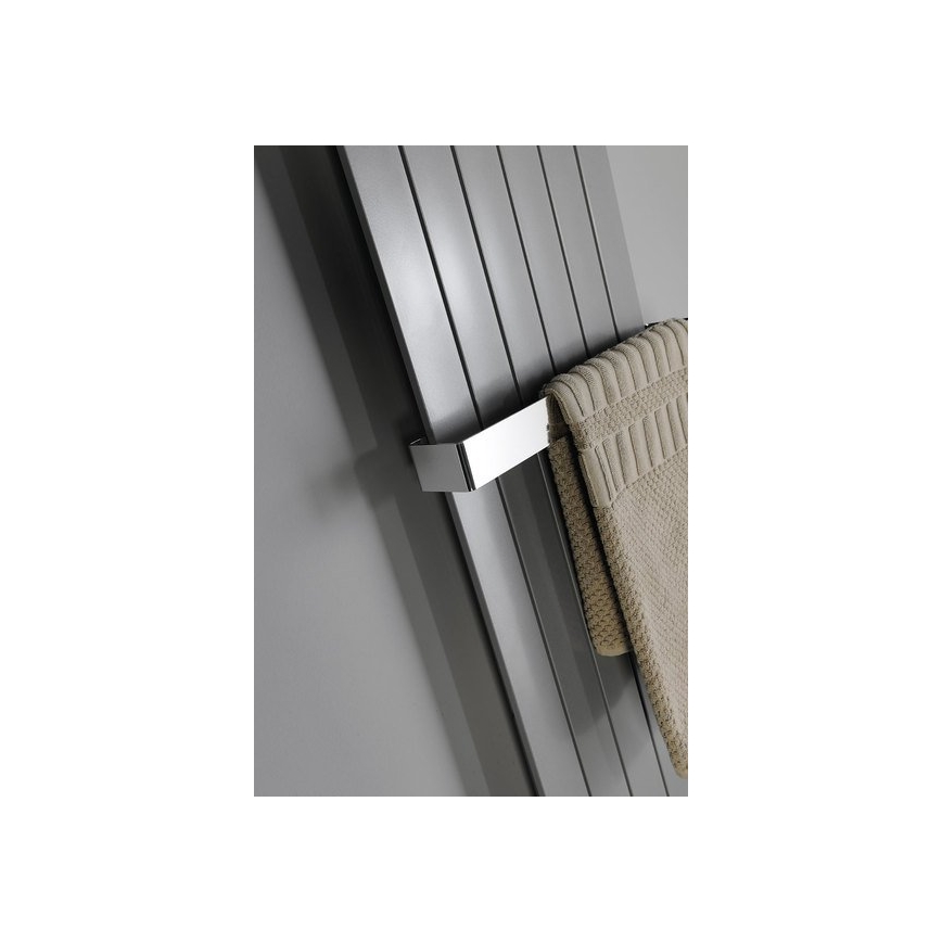 Sapho - Wandgemonteerde handdoekhouder COLONNA 8x34 cm gepolijst roestvrij staal