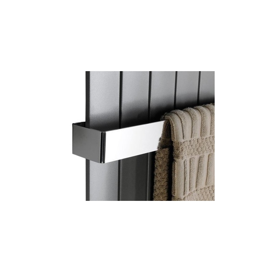 Sapho - Wandhanddoekhouder COLONNA 8x51 cm glanzend chroom