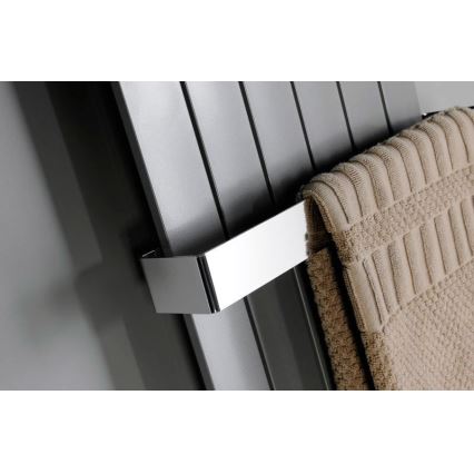 Sapho - Wandhanddoekhouder COLONNA 8x65 cm, geborsteld roestvrij staal