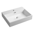 Sapho - Wandhangende wastafel AQUATIC 60x46 cm keramiek/wit
