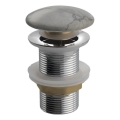 Sapho - Wastafelafvoer Click-Clack DALMA Ø 6,7 cm grijs