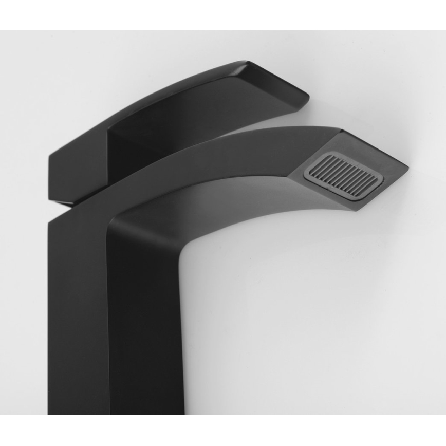 Sapho - Wastafelkraan GINKO 15,6 cm mat zwart