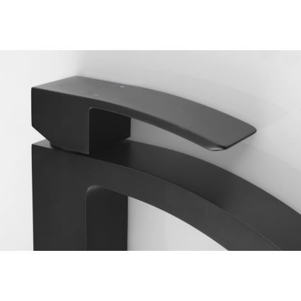 Sapho - Wastafelkraan GINKO 15,6 cm mat zwart