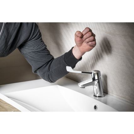 Sapho - Wastafelkraan LEA 15,4 cm glanzend chroom