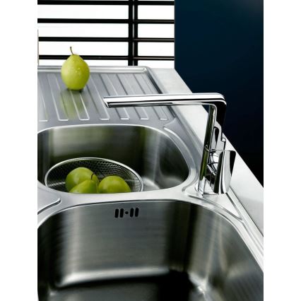 Sapho - Wastafelkraan MIXONA 22,4 cm glanzend chroom