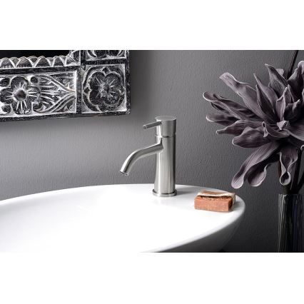 Sapho - Wastafelmengkraan MINIMAL 15,8 cm RVS