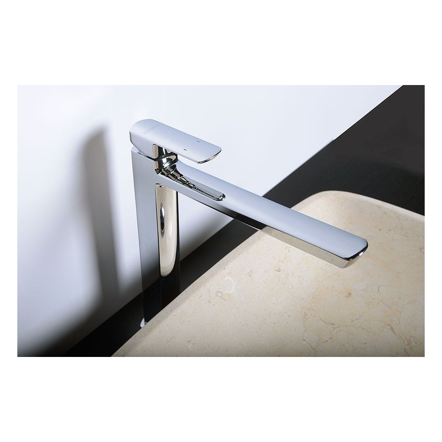 Sapho - Wastafelmengkraan MIXONA 29,8 cm glanzend chroom