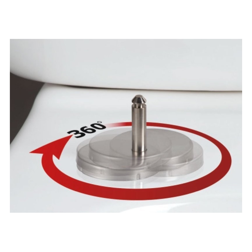 Sapho - Wc-bril SoftClose EDITA wit