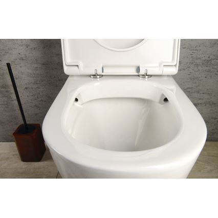 Sapho - WC combinatie TURKU onder/achter afvoer keramiek/wit