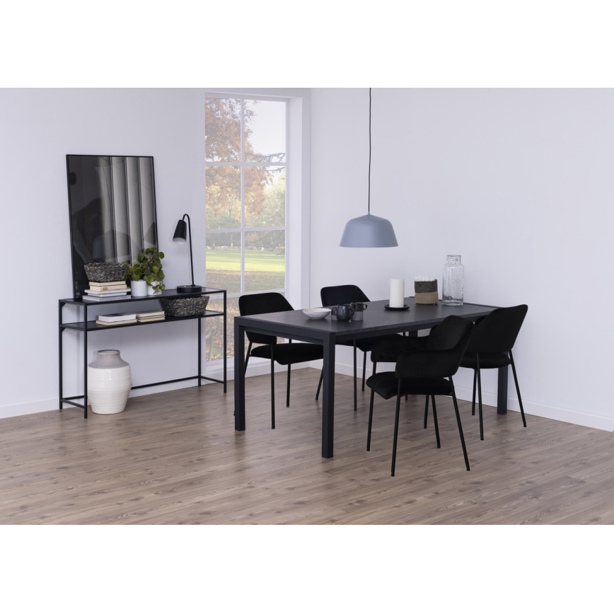 Consoletafel SARON antraciet